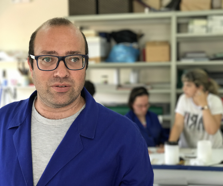 Persona trabajando
